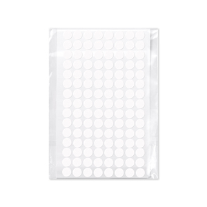 120Pcs Circular Transparent Adhesive Sticker Clear Double-Sided Strong Tape <b>Sticky</b> <b>Dots</b> for Nail Color Chart Display Salon Use - Product Image 4