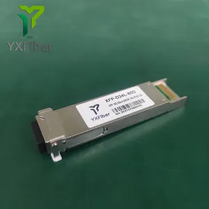 10g Sfp Module 40km DWDM XFP 10G 80km C17 ~ C61 LC DDM SMF Fiber Optic SFP Transceivers Optical Module 10G 80km 15xx Xxnm XFP DWDM