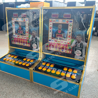 SQX Mario-02 Machine de jeu d'arcade à monnayeur pour test de réaction, type flipper, 110/220V, résistante aux intempéries, 1 version japonaise et anglaise