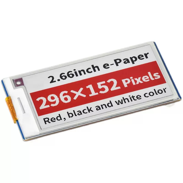 Original Raspberry Pi Pico 2.66-inch electronic ink screen, e-book, electronic paper, SPI screen display expansion board