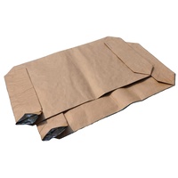 Kemasan Teh Curah 20kg 25kg 50kg Kantong Kertas Kraft Laminasi Aluminium Foil dengan Mulut Katup