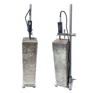 Équipement de laboratoire Testeur automatique de rétrécissement et de dilatation Instrument de test de déformation du béton