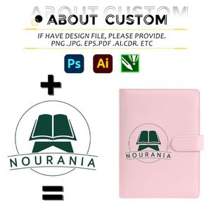 Carnet de budget personnalisé avec couverture en tissu et logo – Défi d'épargne de 100 jours avec enveloppes de trésorerie à feuilles mobiles - Product Image 3