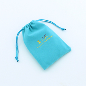 Bolsa de Joyería Personalizada de Terciopelo y Gamuza, Embalaje de Algodón Suave para Collares, Pendientes y Anillos - Product Image 6