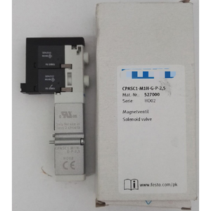 1 Pezzo Nuova Valvola Solenoide CPASC1-M1H-G-Pwbr-2,5 527000 Spedizione Rapida - Product Image 1