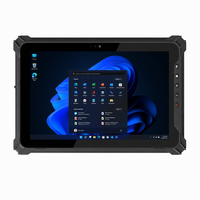 Tablet Tangguh Windows 10.1 Inci IP65 PC Industri Pemindai Barcode 2D 700nits Terbaca di Bawah Sinar Matahari Komputer Mobile untuk Logistik