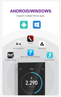 Specchio Interattivo Smart Fitness da 43 Pollici Full HD con Sensore di Movimento, Montaggio a Parete, Wi-Fi, Touch Screen Android e LED