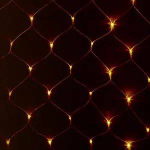 Guirlande de lumières solaires plates, lumière chaude, + 1,5 m x 1,5 m, idéale pour décorer l'extérieur et créer des ambiances chaleureuses. - Product Image 2