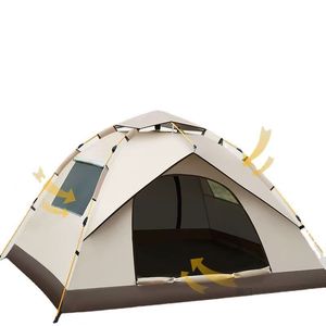 <span class=keywords><strong>Tenda</strong></span> da <span class=keywords><strong>campeggio</strong></span> portatile pieghevole a doppio strato <span class=keywords><strong>in</strong></span> poliestere con <span class=keywords><strong>attrezzatura</strong></span> da spiaggia impermeabile da 2000-3000mm <span class=keywords><strong>per</strong></span> uso interno/esterno - Product Image 5