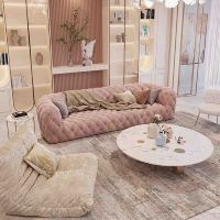 Ensemble de canapé-lit en tissu pour salon, haute densité, 3 places, coloré, modulaire, pour appartement, hôtel, entrepôt, villa