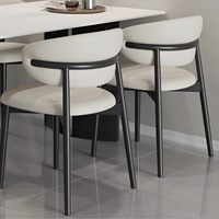 Mobilier de salon Royal Design Ensemble de table à manger Ensemble de table à manger carrée de designer moderne