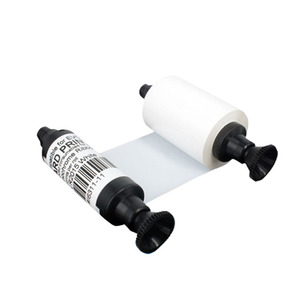 페블 4 에볼리스 블랙 레진 화이트 PVC 카드 인쇄 열 리본 롤 ID 카드 컬러 프린터 리본 - Product Image 6
