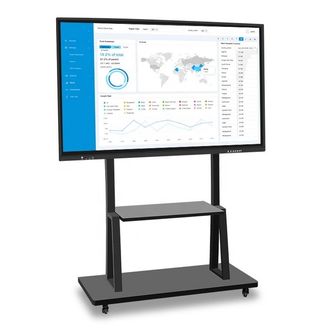 Movable Android Monitor Cheap Tv Smart Television Interactive Large 32 Inch Tv Television