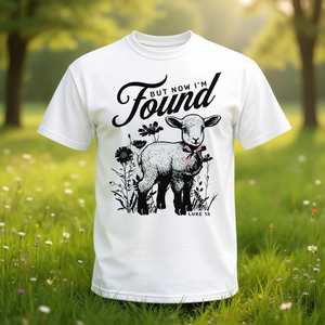 T-shirt Christian Cottagecore Lamb avec verset biblique Léon 15, motif mouton, blanc, coupe unisexe - Product Image 3