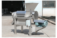 Commerciële Fruit Kokosmelk Schroef Pers Sinaasappel Juicer Afzuigmachine Apple Tomaat Vruchtensap Maken Machine