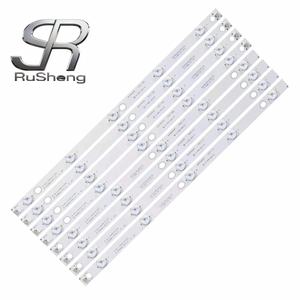 NO.8022 Barre lumineuse LED Lehua 42C560 LED42C360 authentique et neuve JS-LB-D-JP42S8-051CBAC en aluminium, 8 barres, 5 lumières, bande de rétroéclairage TV - Product Image 1