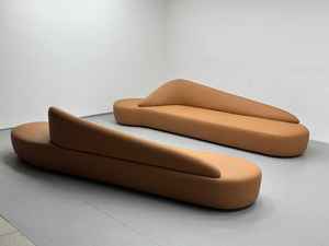 Heißer Verkauf Modernes Modulares Chaiselongue-Sofa-Set Geschwungene Sitzgelegenheit Gepolsterte Wohnzimmermöbel - Product Image 4