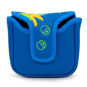 Funda de Alta Calidad para Palos de Golf Bordada, Funda Personalizada para Palos de Golf, Funda para Putter con Diseño de Calavera - Product Image 2