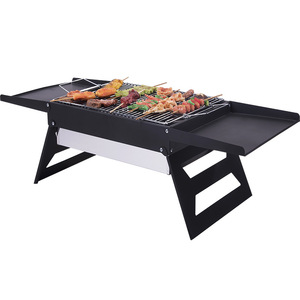 <span class=keywords><strong>2025</strong></span> mới đến di động gấp cắm trại BBQ nướng nhỏ cầm tay than nướng - Product Image 1