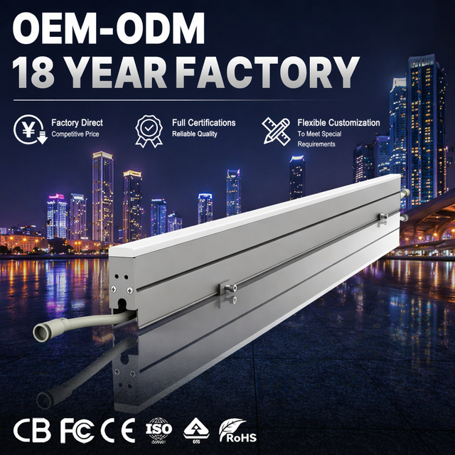 Aluminum Alloy RGB WW Facade Lighting Bar Stage Light DMX Control Building LED Pixel Tube Outdoor Lights IP65 CRI90 5-Year