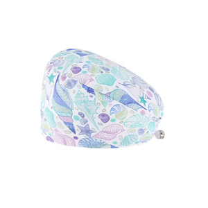 Gorros Quirúrgicos <span class=keywords><strong>de</strong></span> Lujo con Forro <span class=keywords><strong>de</strong></span> Satén y Botones, Gorros <span class=keywords><strong>de</strong></span> Enfermera con Estampado <span class=keywords><strong>de</strong></span> Dibujos Animados, Gorros Médicos Ajustables para Enfermería Dental - Product Image 5