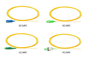 Fibra Óptica de Distribución, Pigtail SC/UPC de 1M, 9/129, Amarillo, Fibra de Fusión de 0.9MM - Product Image 4
