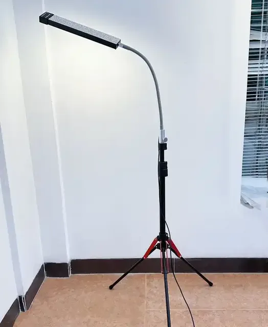 New Flexible Single Arm Light Eyelash Extension Led Floor Lamp For Beauty Spa Salon Makeup Led Fill Light Double Arms Led Lights