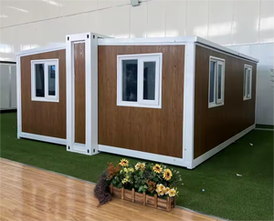 บ้านคอนเทนเนอร์แบบขยายได้ eps modular บ้านคอนเทนเนอร์สำเร็จรูปขนาด 40 ฟุต บ้านสำเร็จรูปหรูหรา บ้านวิลล่าขนาดเล็กจากคอนเทนเนอร์ - Product Image 2