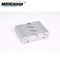 Réchaud de camping multi-combustibles portable, léger (95g), pliable, kit de survie pour le camping et les activités de plein air décontractées