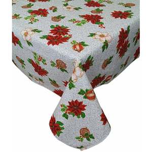 Mantel Navideño de 140x320 cm con Decoración Campestre - Product Image 1