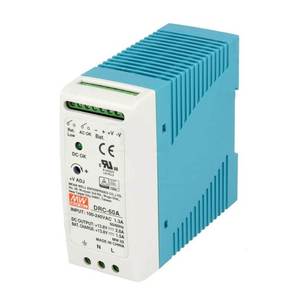 DRC-60A แหล่งจ่ายไฟแบบราง DIN แบบเอาต์พุตเดี่ยว - Product Image 1