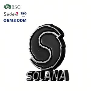 Emblema de Plástico ABS Autoadhesivo con Logotipo Cromado Personalizado, Inyección de Plástico, Pintado en 3D, Cromado Electrolítico - Product Image 1
