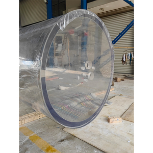 Kustomisasi pabrik 650 galon <span class=keywords><strong>Grand</strong></span> akrilik transparan indah tangki laut akuarium - Product Image 3
