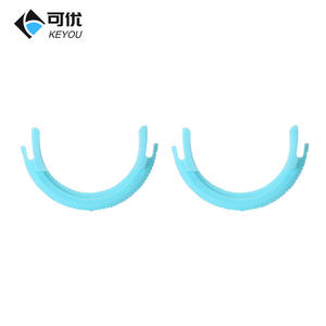 Anillo de inserción flexible de poliuretano Keyou para monturas de prueba de optometría, piezas de repuesto para gafas, soporte de color sólido - Product Image 1