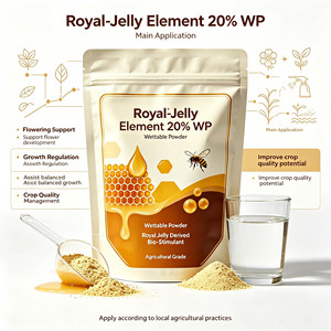 Royal-Jelly Element 20% WP Bio-stimulant Apicole en Poudre Humectable pour Améliorer la Retenue des Fleurs, la Formation des Fruits et la Pulvérisation Foliaire des Cultures - Product Image 5