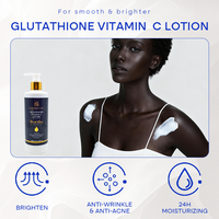 Lotion Corporelle Hydratante OEM Vente en Gros, Soin Coréen à la Vitamine C Éclaircissante et Anti-Taches Foncées pour Peau Noire