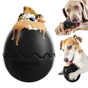 Nuovo design misterioso a forma di uovo giocattoli per animali domestici giocattoli da masticare per animali domestici giocattolo da masticare per cani che giocano