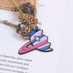 Collar con Colgante de Mejores Amigos, 2 Piezas, Collares de Rompecabezas de Planetas Esmaltados para Mujeres y Hombres, Joyería de Amistad para Parejas, Collares - Product Image 4