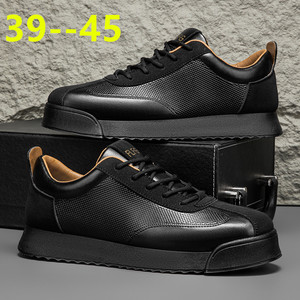 Zapatillas casuales de moda para hombre, con cordones, lisas, versátiles, estilo Jordan, transfronterizas, tallas grandes, planas, para conducir, nueva colección primavera 2026 - Product Image 2