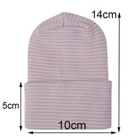 Gorros de algodón con nudo para bebé recién nacido, gorras de dormir para niño y niña, gorros de bebé sólidos, gorros de Hospital para bebé