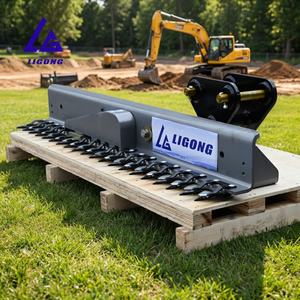 Broyeur à fléaux hydraulique <span class=keywords><strong>pour</strong></span> excavatrice, utilisé <span class=keywords><strong>pour</strong></span> le contrôle de la végétation routière et municipale - Product Image 1