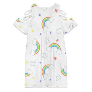 Abito con Scollo a V e Spalle Scoperte Taglie Forti per Donne, Dettagli Personalizzabili, <span class=keywords><strong>Look</strong></span> Chic per Shopping e Appuntamenti - Product Image 2