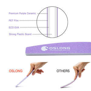 مانيكير مانيكير أرجواني متين مانيكير مقاوم للماء من السيراميك - Product Image 5