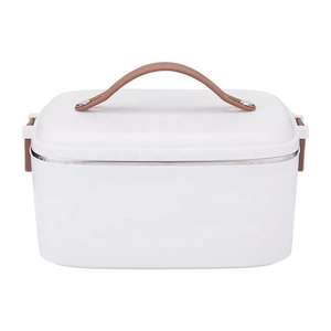 Boîte à lunch électrique 2-en-1 pour voiture, 1L, chaude/froide, avec contrôle numérique, esthétique, pour l'école - Product Image 1