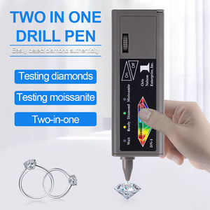 Профессиональный ручной инструмент для испытания ювелирных изделий из муассанита, высокоточный Алмазный тестер 2 в 1 с индикатором алмазного камня - Product Image 2