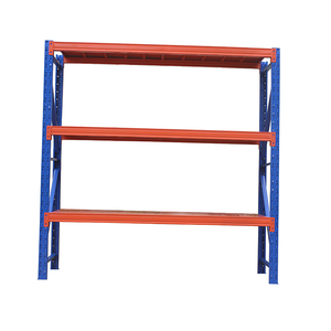 Heavy Duty Adjustable Powder Coated Steel Beam Racks with Long Span Warehouse <strong>Racking</strong> System Corrosion Protection <strong>for</strong> <strong>Storage</strong> - Product Image 1