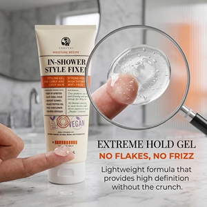 <span class=keywords><strong>Gel</strong></span> <span class=keywords><strong>Fijador</strong></span> para Cabello Rizado de 250ml, Hidratante, Sin Resequedad, Fijación Duradera, para Usar en la Ducha - Product Image 5