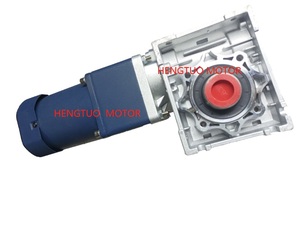 Ac Single Three 3 Phase 220V 380Volt 370W Watts 90 Độ Right Angle Gear Motors Giảm Tốc Độ Với Trục Rắn Rỗng - Product Image 5