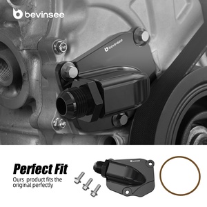 Cubierta del Tensor de la Cadena de Distribución BEVINSEE K20 K24, Placa de Retorno de Aceite Serie K, Cubierta del Tensor de Distribución AN10, Drenaje de Aceite Turbo para Honda - Product Image 6