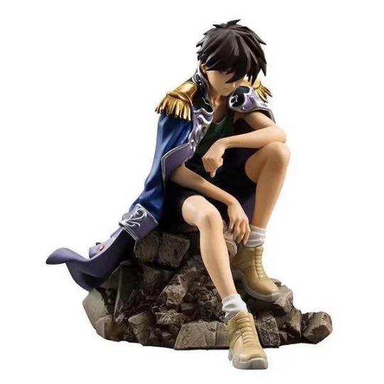 Gundam Wing Heero YuyとRelena Peacecraft PVCフィギュアトイ 15cm